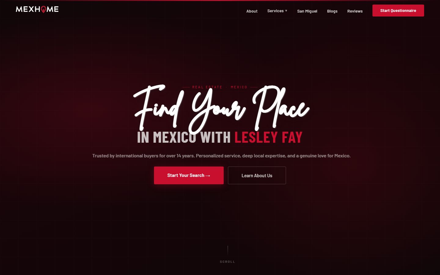 MexHome — Lesley B Fay — Real estate agent — Mexico